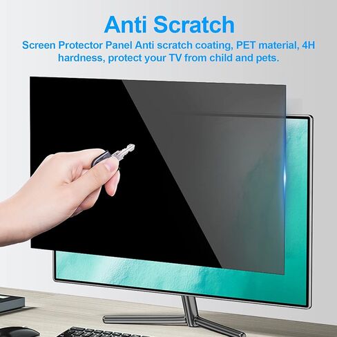22-24 Inches Computer Privacy Screen Film, Desktop Monitor Laptop Anti-Spy Anti-Glare Screen Protector Film,23" (16:9) in Saudi Arabia