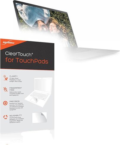 BoxWave Touchpad Protector Compatible with Dell Inspiron 15 3000 (3510) - ClearTouch for Touchpad (2-Pack), Pad Protector Shield Cover Film Skin in Saudi Arabia
