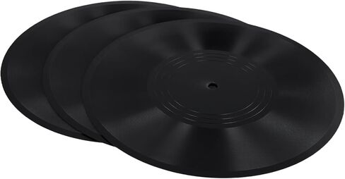 20 PCS 12 Inch Blank Vinyl Records, Black Vinyl Fake Albums Record Plain Decorations for Home, Studio Room, Wall Decor, Graffiti in Saudi Arabia