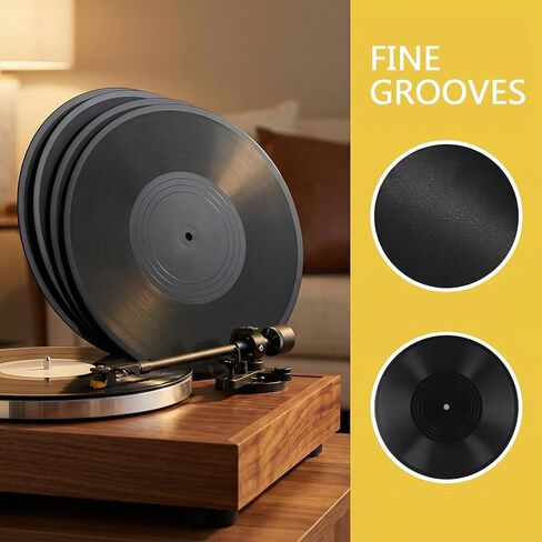 20 PCS 12 Inch Blank Vinyl Records, Black Vinyl Fake Albums Record Plain Decorations for Home, Studio Room, Wall Decor, Graffiti in Saudi Arabia