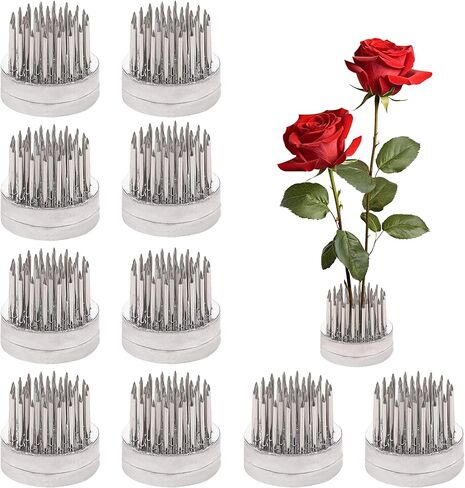 Folmywy اليابانية Ceramic Ikebana Vase Kit مع 1.57 بوصة زهرة الضفدع كينزان بيبل الحصى على شكل زهرة ترتيب وعاء in Kuwait