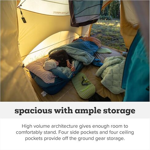 Big Agnes Big House - خيمة تخييم للقاعدة والسيارة، معدات مقاومة للماء لـ 3 فصول، سهلة الإعداد للمجموعات in Saudi Arabia