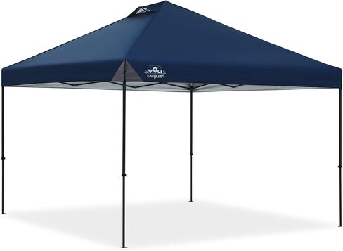 YOLI Meridian EasyLift 144 Instant Pop-Up Canopy, 12x12 Heavy Duty Straight Leg Shelter with Y-Truss Frame & Vented Top – Navy Blue in Saudi Arabia