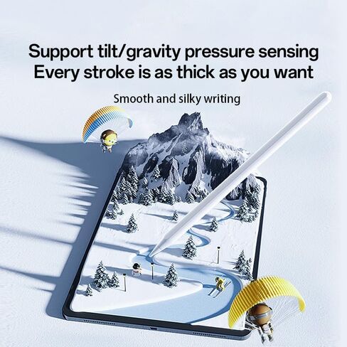 Replacement Tips for Apple Pencil Pro/ 2nd Gen/ 1st Gen/USB C, Upgraded Apple Pencil Tips with Case No Wear Out Fine Point Precise Control, for iPad Pen Nibs Sets (6) in Saudi Arabia