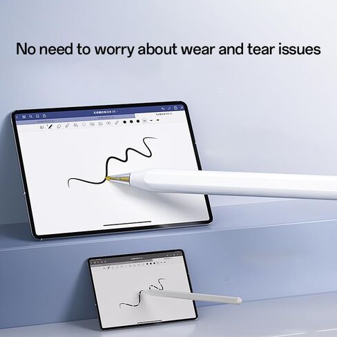 Replacement Tips for Apple Pencil Pro/ 2nd Gen/ 1st Gen/USB C, Upgraded Apple Pencil Tips with Case No Wear Out Fine Point Precise Control, for iPad Pen Nibs Sets (6) in Saudi Arabia