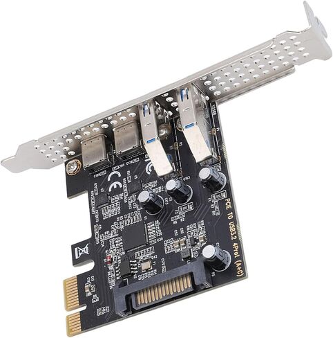 بطاقة توسيع PCIe ذات كفاءة USB3.2 وواجهات من النوع C بسرعة 5 جيجابت في الثانية لأنظمة WINS للكمبيوتر المكتبي in Kuwait