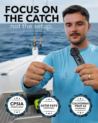 Hook Threader – Fishing Knot Tying Tool for Small Hooks – Adjustable Fishing Nippers – Easy Threading Eyelets – Durable Aluminum & Stainless Steel Build in Saudi Arabia