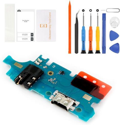 شحن ميناء مجلس استبدال سامسونج غالاكسي A15 5G SM-A156U A156B A156E USB-C شاحن حوض PCB استبدال + مجموعة أدوات in Saudi Arabia