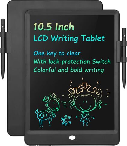 Mafiti LCD Writing Tablet 8.5 Inch Electronic Writing Drawing Pads Portable Doodle Board Gifts for Kids Travel Toys for Toddler Birthday Christmas Gift for Boys Girls Age 3 4 5 6 7 8 Cyan in Saudi Arabia