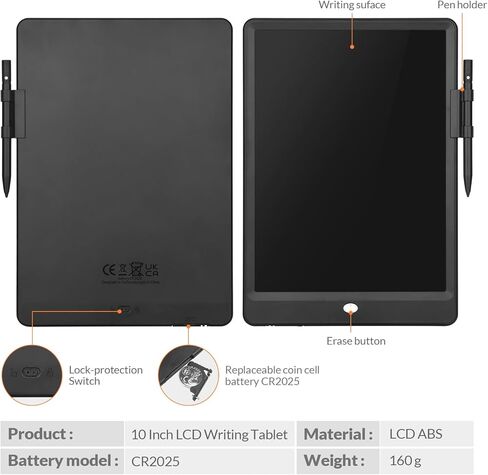 Mafiti LCD Writing Tablet 8.5 Inch Electronic Writing Drawing Pads Portable Doodle Board Gifts for Kids Travel Toys for Toddler Birthday Christmas Gift for Boys Girls Age 3 4 5 6 7 8 Cyan in Saudi Arabia