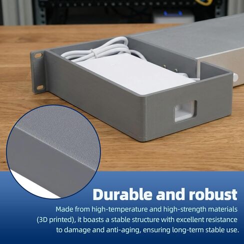 1U 19" Rack Mount with PSU Tray, Compatible with Ubiquiti UniFi USW-Pro-Max-16-PoE Network Switch, Ventilated Bracket in Saudi Arabia