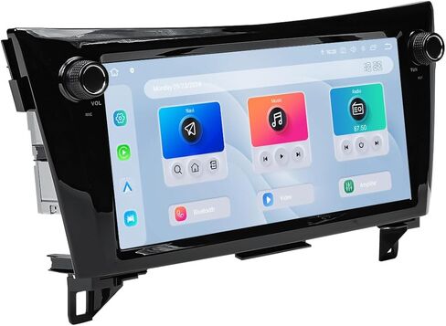 Dasaita 10.33'' Car Stereo Radio for Nissan Rogue 2014-2020 Rogue Sport 2018-2020, with Wireless Apple CarPlay Android Auto, 6GB+64GB Plug & Play GPS Navigation Head Unit with Volume Control Knob in Saudi Arabia