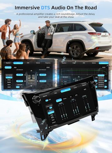 Dasaita 10.33'' Car Stereo Radio for Nissan Rogue 2014-2020 Rogue Sport 2018-2020, with Wireless Apple CarPlay Android Auto, 6GB+64GB Plug & Play GPS Navigation Head Unit with Volume Control Knob in Saudi Arabia
