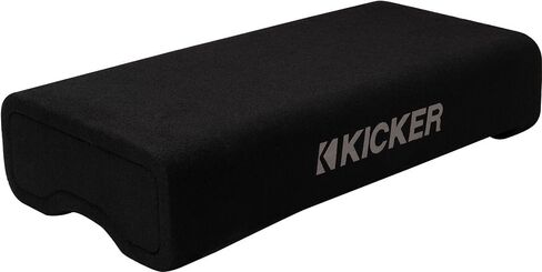 حاوية KICKER ومجموعة أدوات أمبير مكونة من عنصرين - حاوية فرعية محملة بالطاقة PTRTP بقدرة 800 وات مقاس 10 بوصات، ومجموعة أسلاك كاملة 8AWG in Saudi Arabia