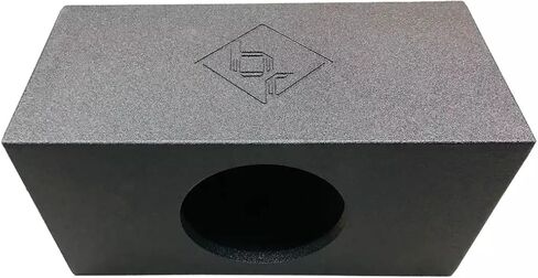 Bass Rockers BR12SVSPL 12" Single Vented SPL Subwoofer Enclosure Box, Tuff Coated Gloss Finish, 3/4" Hardwood MDF, Large Ported Design 2.5 cu ft Chamber, CNC Logo, Front Mount, Spring Terminals in Saudi Arabia