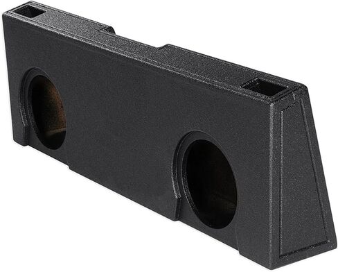 Rockville REC55 Dual 10" Vented Ported Subwoofer Box Enclosure for 07-13 GMC/Chevy Crew Cab, Underseat Upfire, 5/8" MDF, Durable Bed Liner, for Truck Audio in Saudi Arabia