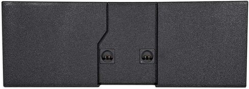 Rockville REC55 Dual 10" Vented Ported Subwoofer Box Enclosure for 07-13 GMC/Chevy Crew Cab, Underseat Upfire, 5/8" MDF, Durable Bed Liner, for Truck Audio in Saudi Arabia