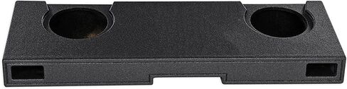 Rockville REC55 Dual 10" Vented Ported Subwoofer Box Enclosure for 07-13 GMC/Chevy Crew Cab, Underseat Upfire, 5/8" MDF, Durable Bed Liner, for Truck Audio in Saudi Arabia