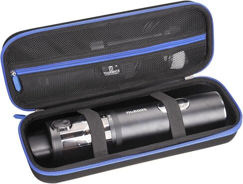 Tourmate Hard Storage Case for Upbooz/Vacuum/Minthouz/Dovety Vacuum Cordless - Travel Case for Portable Car Vacuum(Only Case)(Black & Blue) in Saudi Arabia