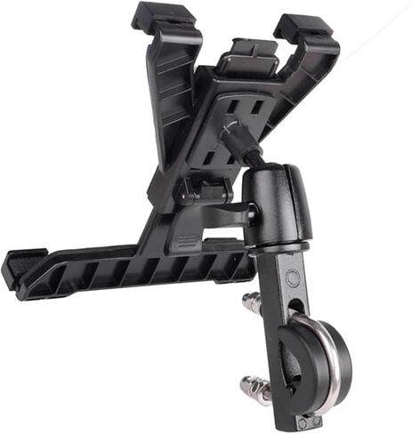 Bike Tablet Holder, Premium Aluminum Alloy Adjustable Universal Bicycle Motorcycle Mount for 7-10 Inch Tablets with Quick Installation in Saudi Arabia