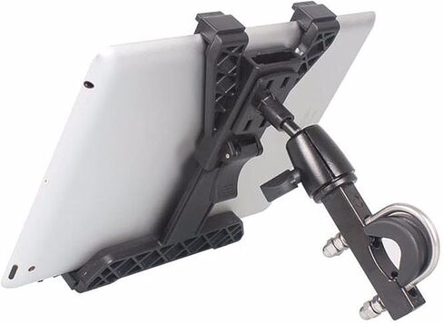Bike Tablet Holder, Premium Aluminum Alloy Adjustable Universal Bicycle Motorcycle Mount for 7-10 Inch Tablets with Quick Installation in Saudi Arabia