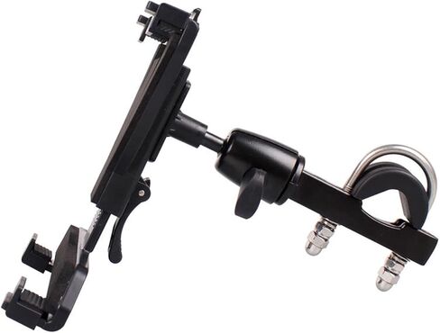 Bike Tablet Holder, Premium Aluminum Alloy Adjustable Universal Bicycle Motorcycle Mount for 7-10 Inch Tablets with Quick Installation in Saudi Arabia