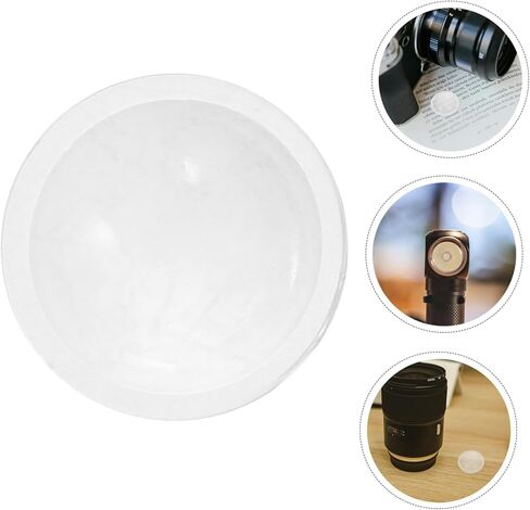 Homoyoyo 5Pcs Convex Lens Optical Glass Lens Magnifier Accessory for Focus Lens for Enhanced Illumination Projectors and Cameras in Saudi Arabia