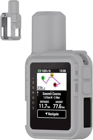 for Garmin inReach Mini 3 Plus Protective case, Shockproof Waterproof Lightweight Silicone Protective, Red in Saudi Arabia