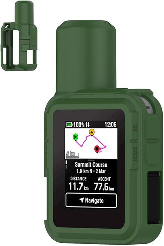 for Garmin inReach Mini 3 Plus Protective case, Shockproof Waterproof Lightweight Silicone Protective, Red in Saudi Arabia