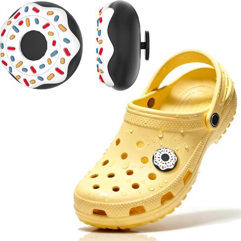 Waterproof Shoe Holder Compatible with Airtag, Cute Silicone Hidden Insert Air Tag Holder for Kids (Purple/White) in Saudi Arabia