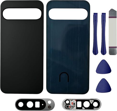 استبدال الزجاج الخلفي لهاتف Pixel 9 Pro XL متوافق مع الغطاء الزجاجي الخلفي لهاتف Google Pixel 9 Pro XL مع أدوات لاصقة وأدوات إصلاح مثبتة مسبقًا (سبج) in Saudi Arabia