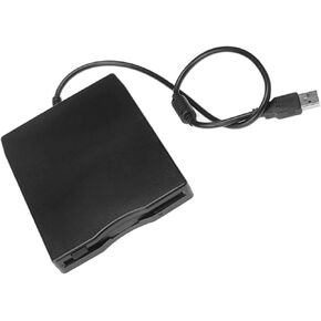 HOMSFOU USB External Floppy Disk Drive for Laptop Portable Data Transfer Device High Speed USB Floppy Driver Compatible with Windows Systems Black in Kuwait