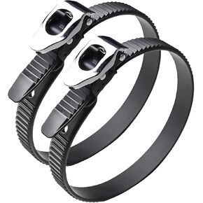 20-Inch Heavy Duty Reusable Ratcheting Cable Ties, Adjustable Locking Ratchet Straps for Repair & Fixing, Home Organization, Emergency Solutions, Outdoor Fencing, Gates, Pipes, 2PCS in Saudi Arabia