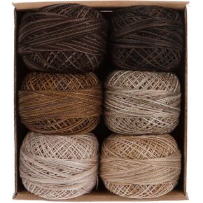 Valdani Pearl Cotton Ball Size 12 109yd 6 Colors Berties Year Collection in Kuwait