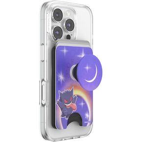 PopSockets Phone Wallet for MagSafe, Phone Card Holder with Grip, Pokemon - Gengar Dream Eater in Saudi Arabia