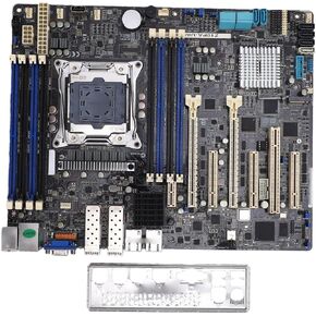 Server Motherboard, Fit for LGA2011 3 Socket Single CPU Support E5 1600 2600 v3 v4 Series, with 8 DDR4 DIMM Slots and 7 PCIe 3.0 x16 Slots in Saudi Arabia