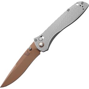 Benchmade - سكين Seven Ten EDC بمقابض ألومنيوم رمادية (710FE-24) in Kuwait