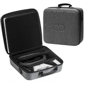 Travel Case for Starlink Mini, Waterproof Shockproof EVA Protective Cover with Shoulder Strap, Lightweight Carrying Case for Antenna, Cable, Power, and Accessories, Dark Gray in Saudi Arabia