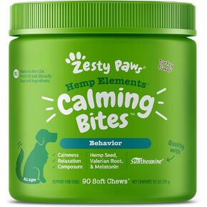 Zesty Paws Calming Bites (Hemp Elements) Behavior in Kuwait