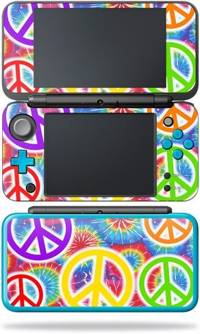 MightySkins Skin Compatible with Nintendo New 2DS XL - Peaceful Explosion | Protective, Durable, and Unique Vinyl Decal wrap Cover | Easy to Apply, Remove, and Change Styles | Made in The USA in Saudi Arabia