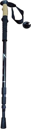 Yard Tuff Adjustable Walking Sticks for Hiking and Trekking, Lightweight Aluminum Poles with Anti-Shock Springs and Telescoping Design, Set of 2 in Saudi Arabia