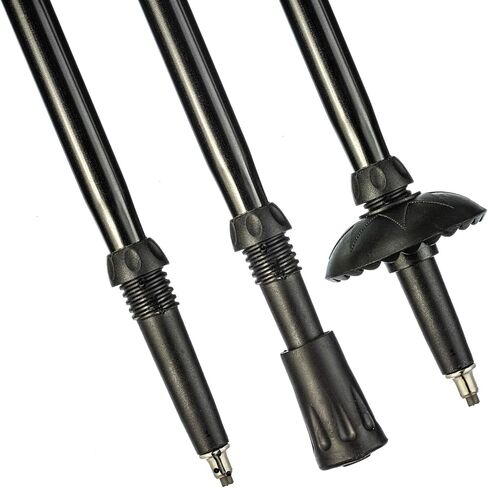 SE Survivor Series Collapsible Aluminum 60" Walking/Hiking Stick with Rifle and Camera Mount - WS9HS-60 in Saudi Arabia