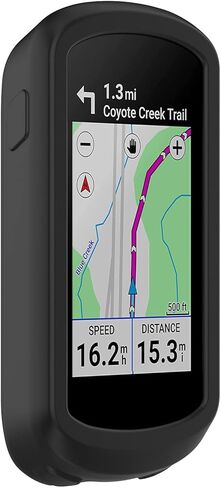 غطاء حماية لـ Garmin Edge Explore 2، غطاء حماية من السيليكون LOKEKE غطاء حماية لـ Garmin Edge Explore 2 (أسود سيليكون) in Saudi Arabia
