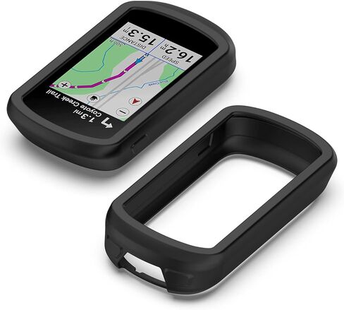 غطاء حماية لـ Garmin Edge Explore 2، غطاء حماية من السيليكون LOKEKE غطاء حماية لـ Garmin Edge Explore 2 (أسود سيليكون) in Saudi Arabia