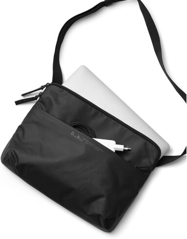 Db Journey Ramverk Laptop Sleeve - 14" Laptop Case for Travel, Lightweight & Durable, Computer Carrying Bag, Concealed Passport Storage, Compatible with MacBook Pro - Black Out in Saudi Arabia