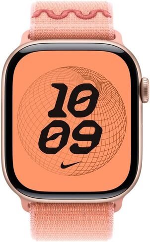 Apple Watch Band - Alpenglow Pink Nike Sport Loop (46mm) in Saudi Arabia