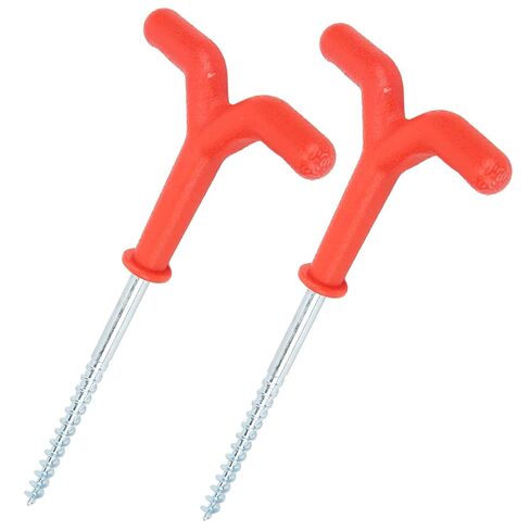 Ice Fishing Drill Auger, Solid Ice Drill Auger Holder, Tent Peg - Effortless Hand Tighten, Durable and Heavy Duty, Small and Portable with Wide Applications in Saudi Arabia