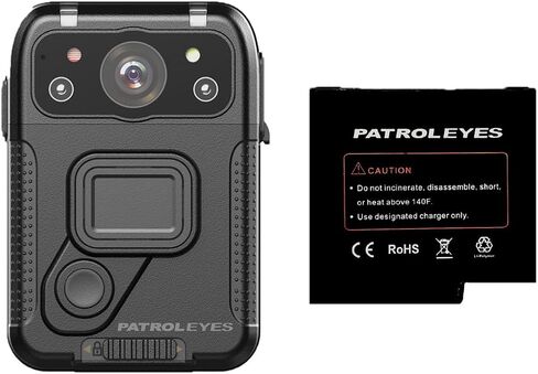 IRIS 2K GPS شاشة تعمل باللمس HD عرض محلي عن بعد 128 جيجابايت بطارية 8 ساعات كاميرا الجسم الشرطة (إضافة بطارية إضافية) in Kuwait