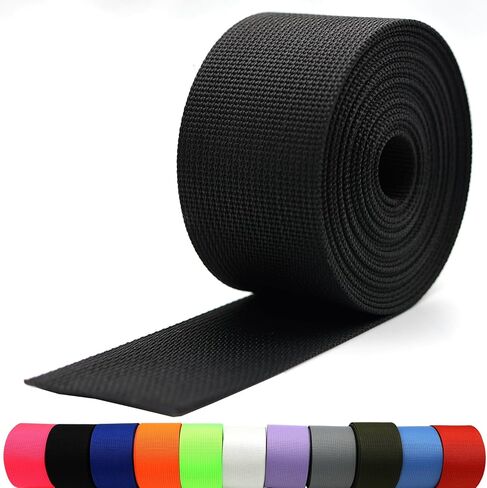 Nylon Webbing Straps Belt 1.5 Inch 3.3 Yards for Indoor or Outdoor DIY Gear, Crafting, Repairing, Backpack, Pet Collar,Luggage Tie Down Camping Hiking in Saudi Arabia