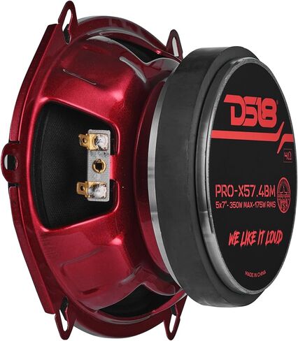 DS18 PRO-X57.4BM 5x7" Mid-Range Loudspeaker with Aluminum Bullet – 175W RMS, 350W Max, 4-Ohm – Pro Audio Speaker for Vocals & Mids in Saudi Arabia